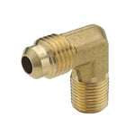 Eaton Aeroquip Danfoss 2003-2-4B Brass 1/4" 45° Flare X 1/8" NPT 90° Elbow Fitting 149F-4-2