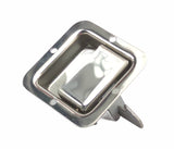 Jingmays 91263 Polished Stainless Steel Non-Locking 3-1/4" Door Paddle Latch