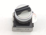 Baco L21MA03-3E10 = 33E10 + L21MA03 3P 1NO 22mm Black Handle Selector Switch