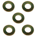 Fastenal 1133864 3/4" X 2" OD Thru-Hardened Yellow Zinc Steel Flat Washer 5-Pack