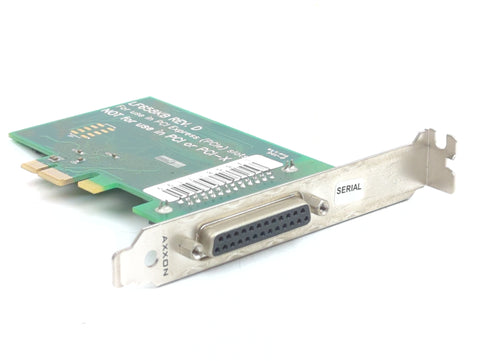 Axxon LF658KB Rev. D MAP/950 PCI Express RS232 2-Port I/O Serial Adapter Card