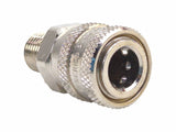 Hansen LL2-S15 2-ST Stainless Steel 1/4" Quick Disconnect Coupling Fitting
