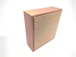 Vintage Modern 12" X 13-1/2" X 4-1/2" Teak Bookshelf or Wall Speakers