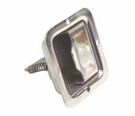 Jingmays 91263 Polished Stainless Steel Non-Locking 3-1/4" Door Paddle Latch