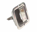 Jingmays 91263 Polished Stainless Steel Non-Locking 3-1/4" Door Paddle Latch