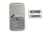 Samsung SGH-S390G Vintage Tech Silver 3G Feature Phone with Full QWERTY Keyboard