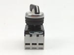Baco L21MA03-3E10 = 33E10 + L21MA03 3P 1NO 22mm Black Handle Selector Switch