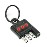 Reese 74633 Towpower 4-Way Flat Trailer Tail Light Male Connector 12V LED Indicator Circuit Tester