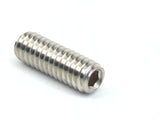 Fastenere 100109 Stainless Steel 8-32 X 1/2" Allen Drive Socket Set Cup Point Screw 10-Pack