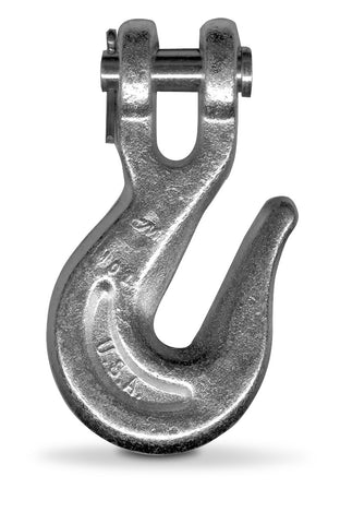 Columbus McKinnon 67171 Grade 30 1300lb Carbon Steel 1/4" Clevis Slip Hook