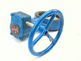 Bray 300500-11010119 + 04-0200-11202-001 Wafer Butterfly Valve and Gear Operator with Hand Wheel