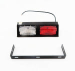 Federal Signal 320112-45 SignalMaster SML2 Automotive Clear Red 2-Lamp Deck Light