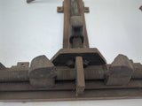Vintage Heavy Duty Steel Round Item 3-Way Bearing or Wheel Vice