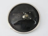 Mirror Lite School Bus 8.5” Round Steel Silver Housing Medium Convex Mirror Head