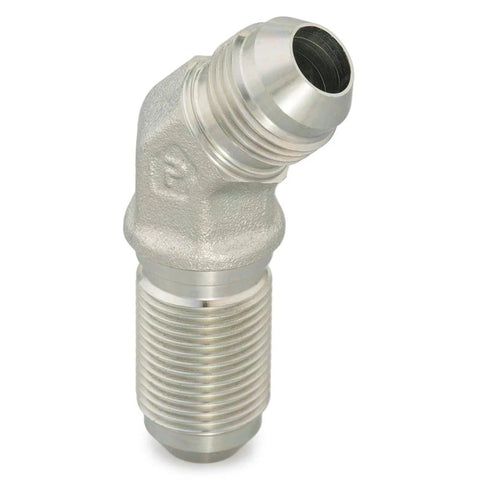 Parker 16 WNTX-S 3353-16-16N Steel 1" Triple-Lok 37° Flare JIC Bulkhead 45° Elbow Fitting