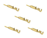 Delphi 12040993 Male Metri-Pack 150 Series 14A Brass Terminal Connector 5-Pack