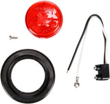 Truck-Lite 30503R 30 Series 12V PL-10 2” Grommet Mount Red Marker Clearance Lamp Kit