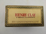 Henry Clay Brevas a la Conserva 25 Hand made Cigars Wooden Cigar Box