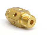 Milton 1087-2HF 1/8" MNPT Silencer/Diffuse Air and Noise Reducer 40 Micron Sintered Bronze Speed Control Exhaust Muffler
