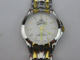 Pierre Miller Quartz Water Resistant Men’s and Women’s Silver and Gold Wrist Watch