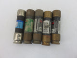 Cole Hersee Littelfuse FLNR-40 Cooper Bussmann Fusetron FRN-R-60 FRN-R-40 FRN-R-30 FRN-R-15 FRN-R-10 FRS-R-15 Dual-Element Time-Delay Fuse Sold as Lot
