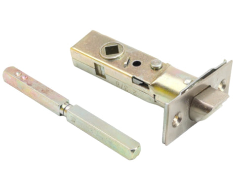 Baldwin 5513 5513P Lever-Strength Privacy Door Latch for 2-3/8" Backset 1” Wide Faceplate
