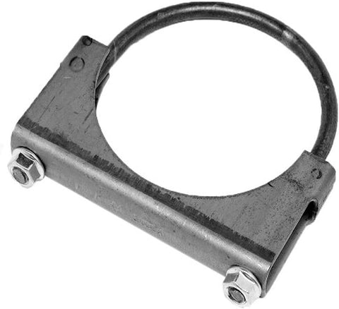 Walker 35760 Heavy Duty 3-1/4" Stainless Steel Round Saddle U-Bolt Engine Exhaust Clamp