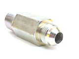 Parker 8-8 FFTX-S Triple-Lok Steel 1/2" Long Male Connector 37° Flare X 1/2-14" NPTF Straight Tube Fitting