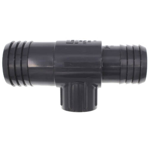 Spears 1402-201 PVC Pipe 1-1/2" X 1-1/4" X 3/4" Hose Barb Insert Fitting Reducing Tee