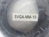 Calrad SVGA-MM-10 10 ft. Male to Male Double Shielded Coaxial Cable with Ferrites