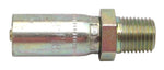 Parker Parflex 10155-4-3 55 Series Steel Parkrimp Permanent 1/4” Male NPTF Straight Pipe Rigid
