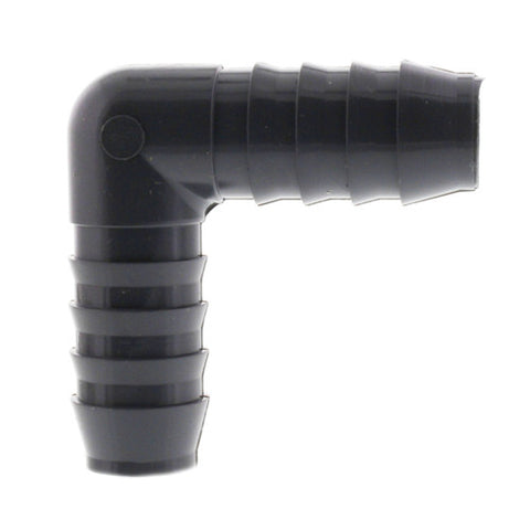 Spears 1406-007 Schedule 40 Gray Molded 3/4" Insert X 3/4" Insert PVC 90° Elbow Fitting