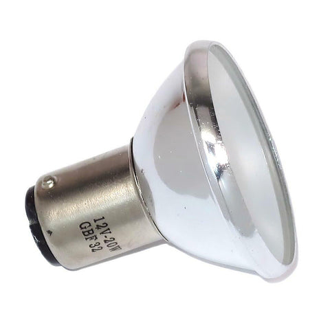 GBF ALR12 Hikari Halogen Frosted R37 20W 12V Dimmable Aluminum Reflector Light Bulb
