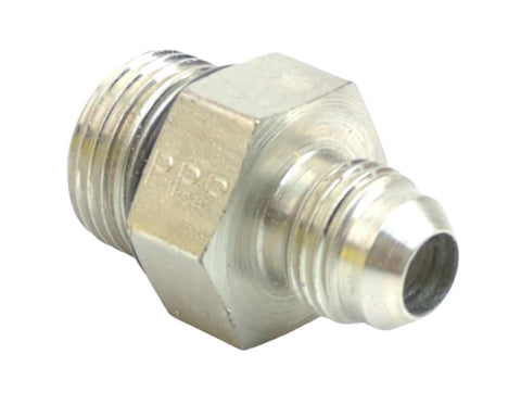 Parker 6-8 F5OX-S Triple-Lok Steel 3/8" Male JIC 37° Flare X 3/4-16" Male SAE-ORB Straight Thread Connector Tube Fitting