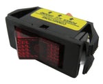 Federal Mogul PowerPath 784707 Panel Mount 12VDC On/Off Red Lighted Illuminated Rocker Switch