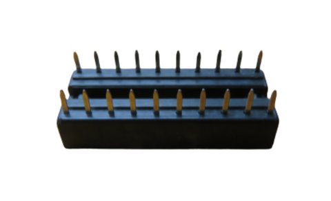 Motorola 20 Pin DIP Integrated Circuit Socket