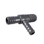 Spears 1401-158 PVC 1-1/4" X 1" X 1" Hose Barb Reducing Insert Tee Fitting