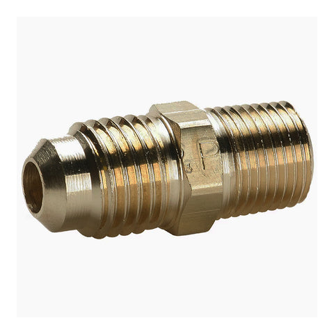 Parker 48F-10-12 X48F-10-12 Brass 45° Flare Tube to Male Pipe Connector Fitting