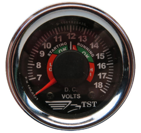 Ford F350 DC Voltmeter 12 Volt Gauge Transportation Safety Devices TST 180-0346