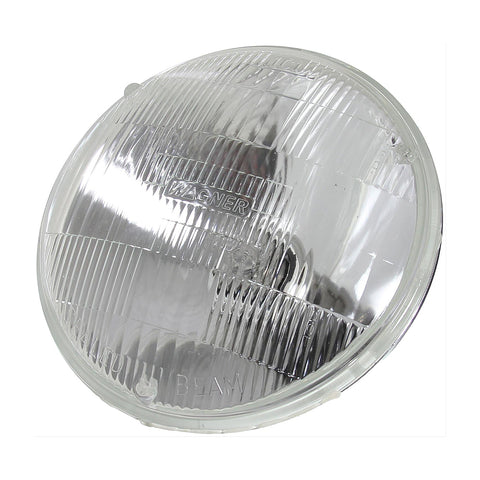 Wagner 5001 Non-Reflective 12.8V Clear Sealed Beam Halogen Headlight Headlamp