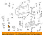 GM 15661958 Genuine OEM C2500 C3500 Yukon Front Right Body Side Upper Door Hinge