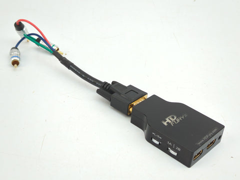 HD FURY III (FURY 3) Manual or Auto Switch HDCP Supported HDMI 1.3 to Analog Component Video Adapter