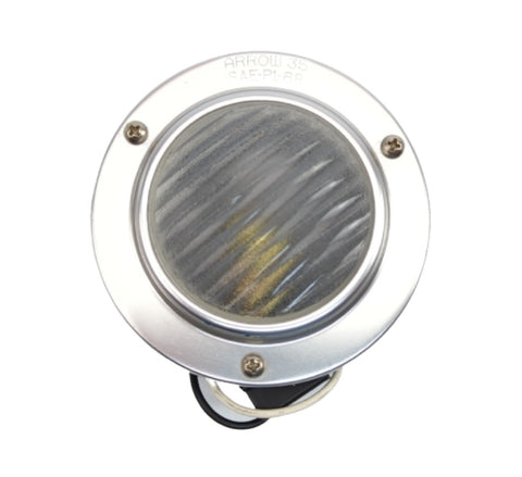 Arrow Model 35 035-99030 Recessed Stepwell Dome Light Frosted Lens