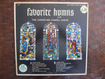 The Christian Chapel Choir Favorite Hymns L1513 Tops Records Vinyl Record