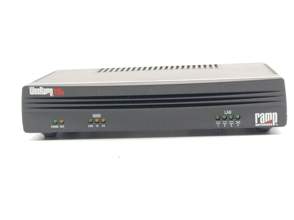 Webramp Router Ramp Networks WebRamp 700s 700s-5 5-User Firewall and Ethernet Broadba ...