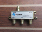 Steren 202-203 1 GHz 75 Ohm 3 Way Output Splitter for TV & Signal Cable