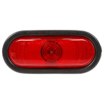 Truck-Lite 60340R 60 Series Incandescent 6" Oval Red Stop/ Turn/ Tail Light / Lamp