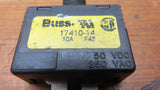 Cooper Bussmann 17410-14 Gillig 51-24459-004 50VDC 10A Push Button Circuit Breaker - Second Wind Surplus