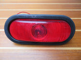 Truck-Lite 60340R 60 Series Incandescent 6" Oval Red Stop/ Turn/ Tail Light / Lamp