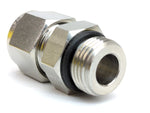 Parker 8M1SC8-316 A-LOK Stainless Steel 1/2" Male Connector X 3/4-16” SAE Straight Thread Tube Fitting